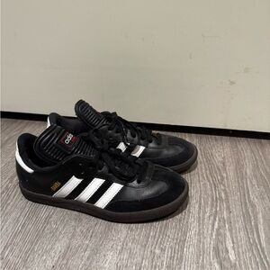 Adidas Samba Black and White Shoes